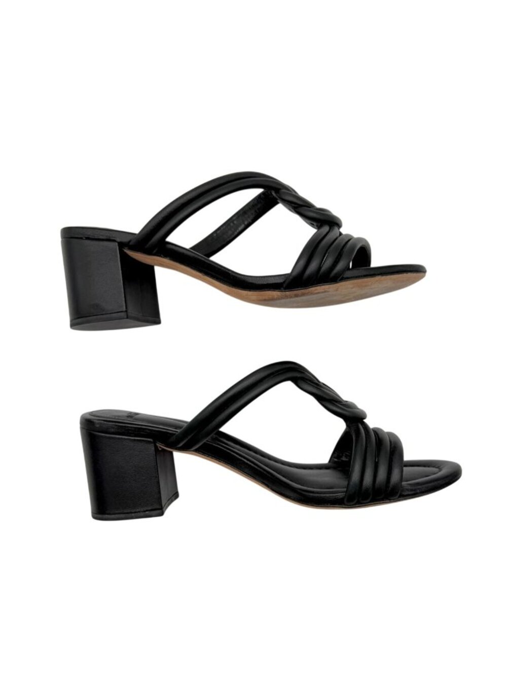 Alexandre Birman Vicky 60 Knotted Leather Mules in black - Size 8.5 - Picture 6 of 12